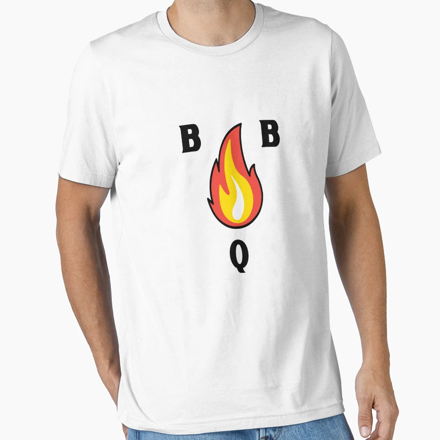Bbq Barbecue Face T-Shirt - Unique Graphic for Adults - T-Shirt, Sweatshirt, Hoodie