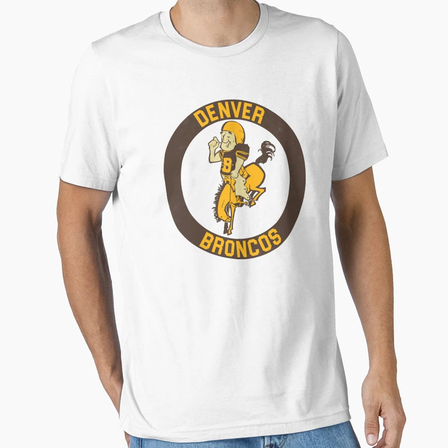 Denver Broncos Fan Art T-Shirt - Graphic Print for Adults - T-Shirt, Sweatshirt, Hoodie