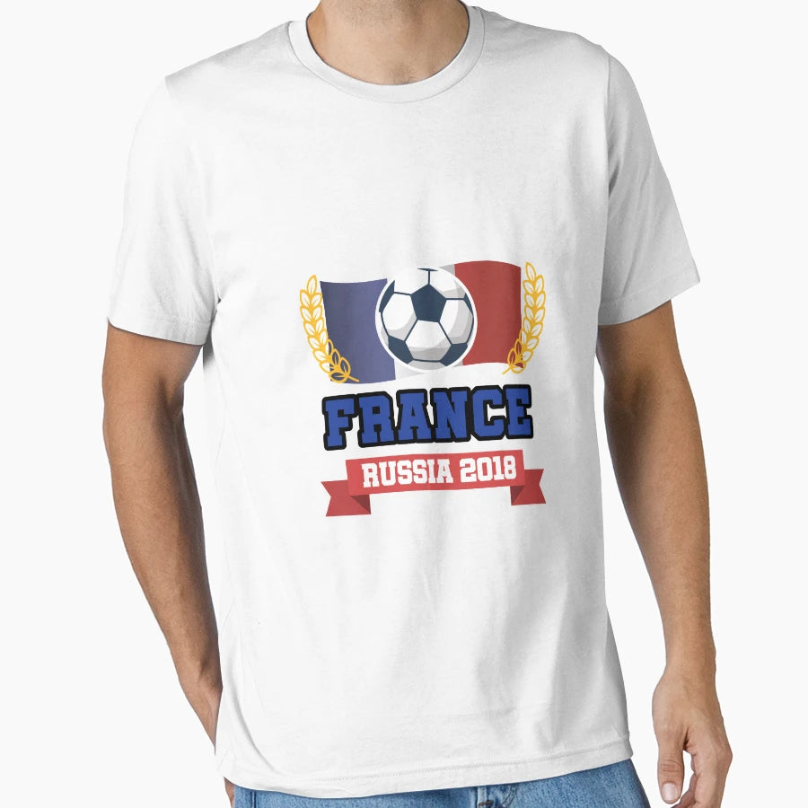 France Soccer Jersey 2018 France T-Shirt - Aesthetic Graphic Unisex - T-Shirt, Sweatshirt, Hoodie