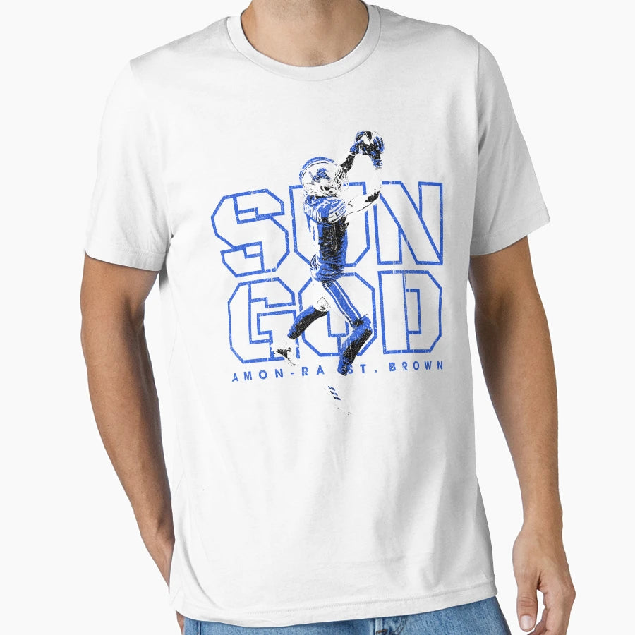 Amon Ra St Brown Variant T-Shirt - Trendy Graphic for Adults - T-Shirt, Sweatshirt, Hoodie