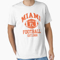 Miami Football Florida Supporter T-Shirt - Minimalist Print for Adults - T-Shirt, Sweatshirt, Hoodie