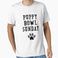 Puppy Bowl Sunday Sports Puppy Game Lover T-Shirt - Graphic Print Unisex - T-Shirt, Sweatshirt, Hoodie