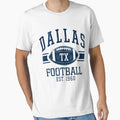 Distressed Dallas Cowboys Football Team T-Shirt - Custom Art Print Unisex - T-Shirt, Sweatshirt, Hoodie