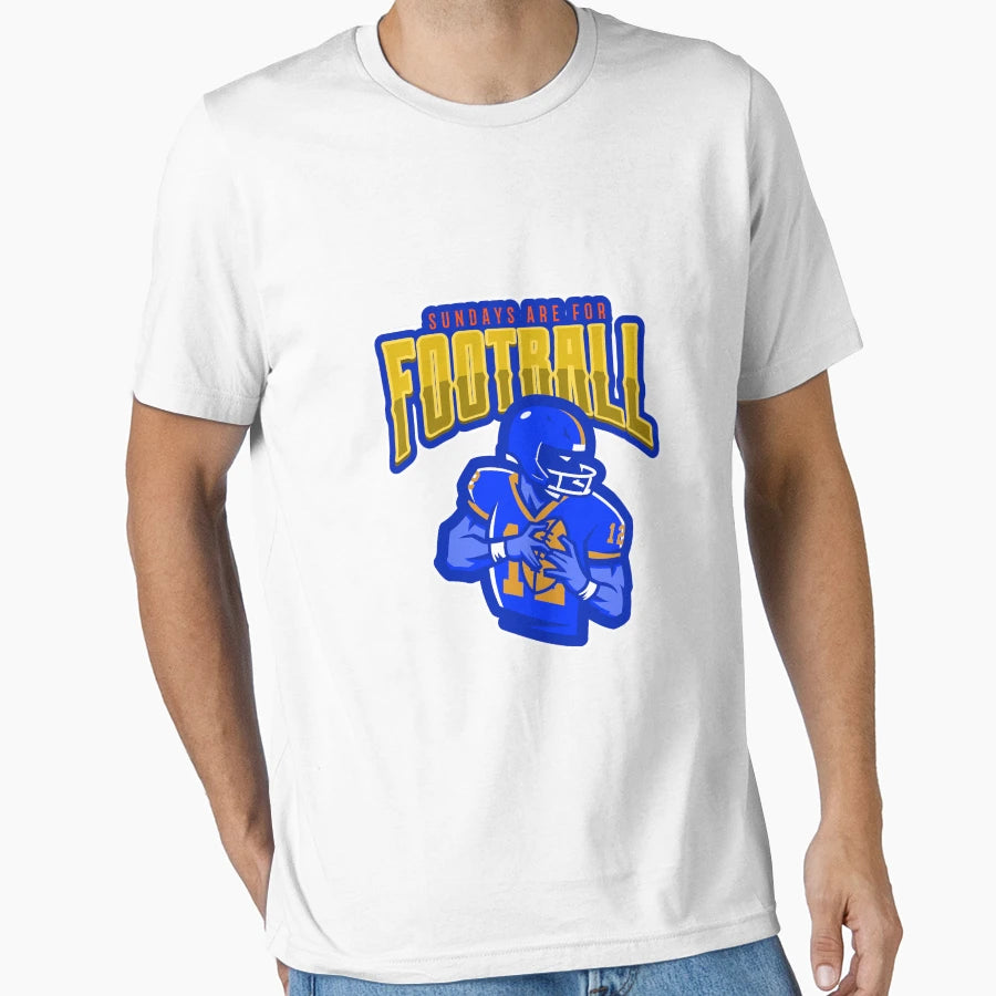 Sundays Are Football T-Shirt - Novelty Apparel Men Women - T-Shirt, Sweatshirt, Hoodie
