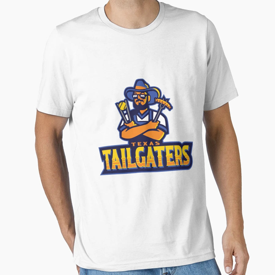 Texas Tailgaters Bbq And Sports Theme T-Shirt - Custom Art Print Unisex - T-Shirt, Sweatshirt, Hoodie
