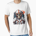 Skull Beast Monster Helmet T-Shirt - Trendy Graphic Unisex - T-Shirt, Sweatshirt, Hoodie