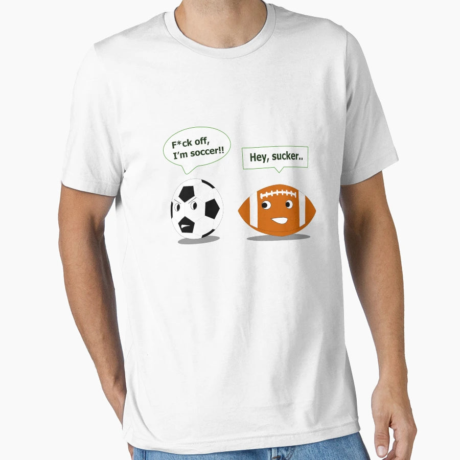 Football T-Shirt - Trendy Graphic Men Women - T-Shirt, Sweatshirt, Hoodie