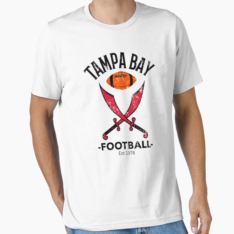 Tampa Bay Football Sports Team Gift T-Shirt - Fun Novelty Design Unisex - T-Shirt, Sweatshirt, Hoodie