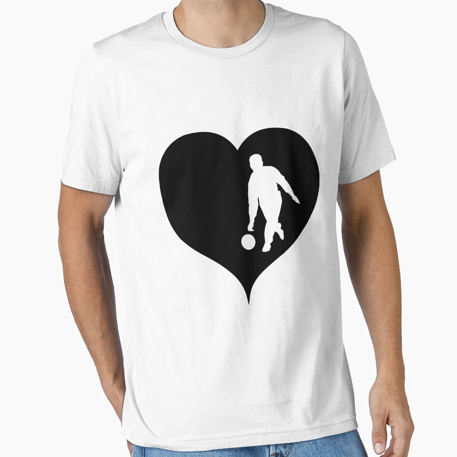 Bowling Heart T-Shirt - Casual Everyday Wear Unisex - T-Shirt, Sweatshirt, Hoodie