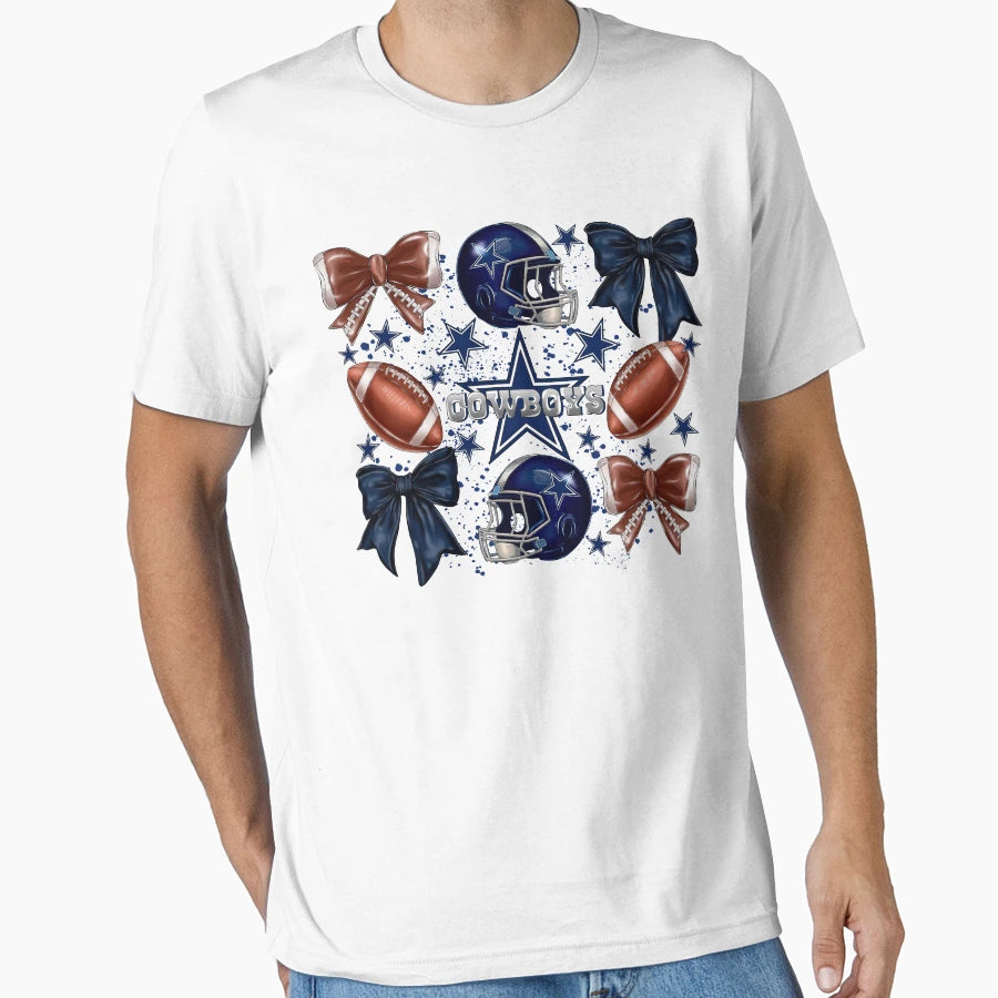 Cowboys Football T-Shirt - Trendy Graphic for Adults - T-Shirt, Sweatshirt, Hoodie