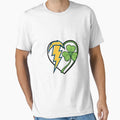 St Patricks Day La Football Shamrock T-Shirt - Fun Novelty Design Unisex - T-Shirt, Sweatshirt, Hoodie