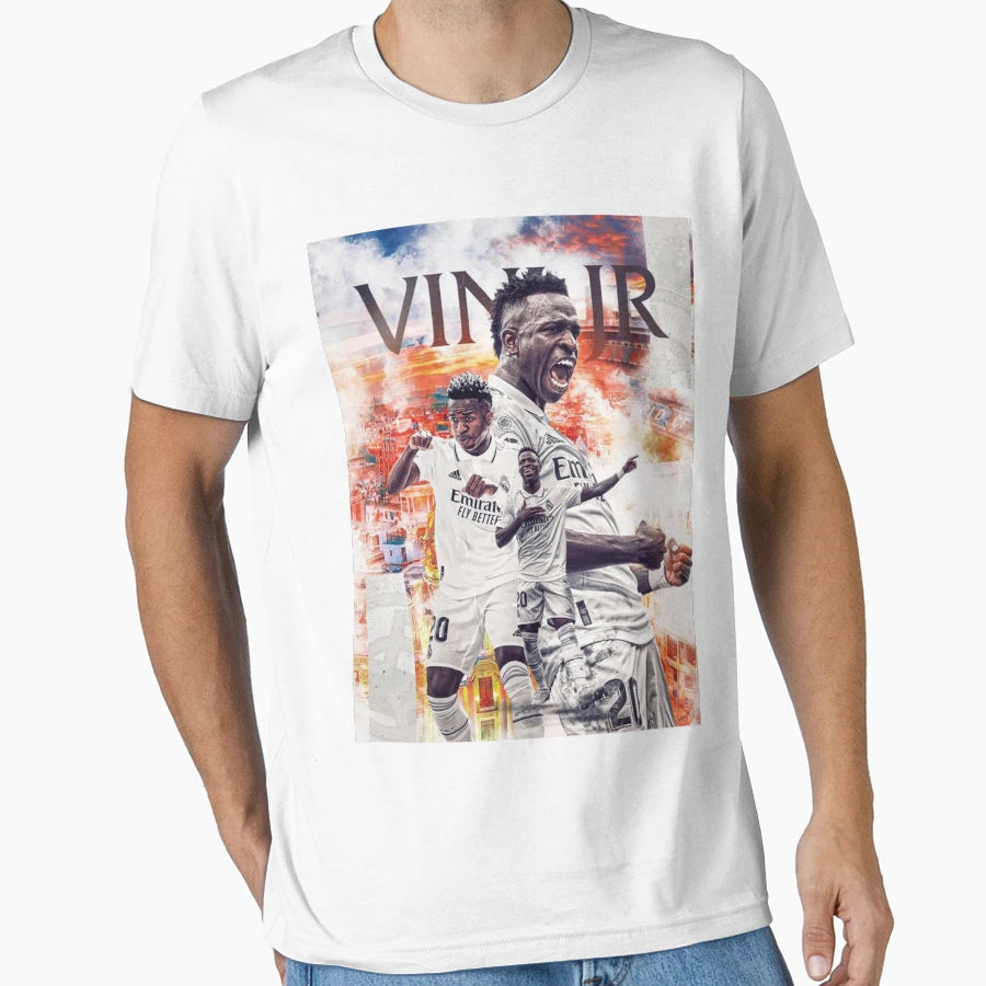 Vinicius Junior T-Shirt - Aesthetic Graphic Unisex - T-Shirt, Sweatshirt, Hoodie