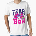 Fear Bow Cheerleading Cheerleader Cheer T-Shirt - Unique Graphic Men Women - T-Shirt, Sweatshirt, Hoodie