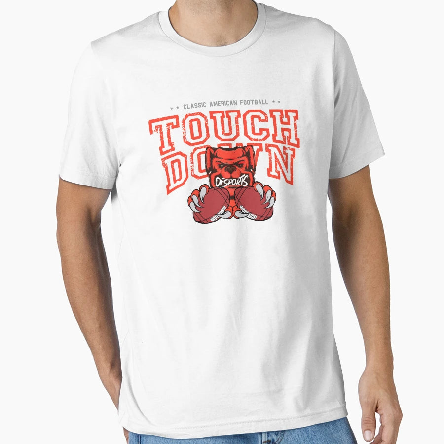 Touch Down T-Shirt - Aesthetic Graphic Men Women - T-Shirt, Sweatshirt, Hoodie