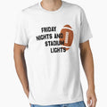 Friday Nights And Stadium Lights T-Shirt - Minimalist Print for Adults - T-Shirt, Sweatshirt, Hoodie