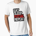 Eat Sleep Futsal Repeat T-Shirt - Minimalist Print for Adults - T-Shirt, Sweatshirt, Hoodie