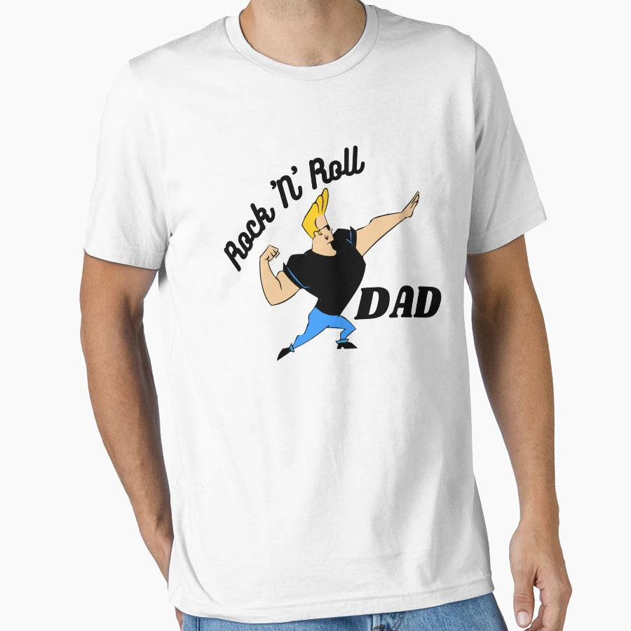 Rock And Roll Dad T-Shirt - Casual Everyday Wear Unisex - T-Shirt, Sweatshirt, Hoodie