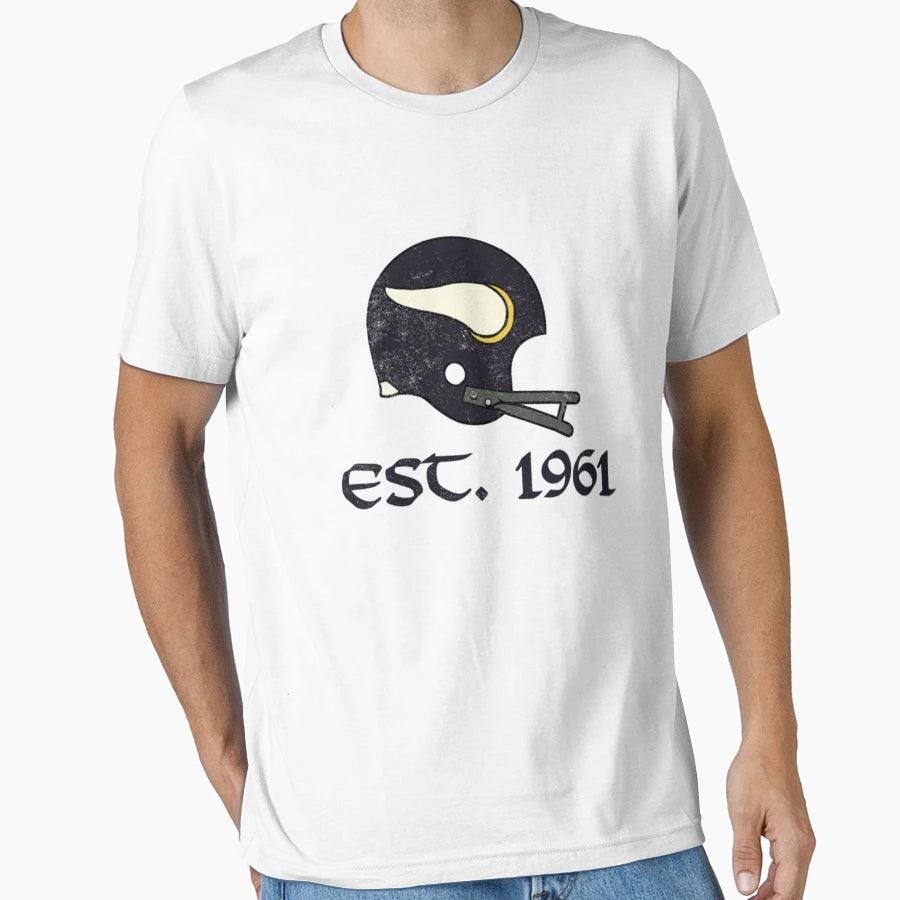 Vikings Est 1961 T-Shirt - Fun Novelty Design Men Women - T-Shirt, Sweatshirt, Hoodie