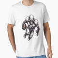 Skeleton Playing American Football T-Shirt - Fun Novelty Design Men Women - T-Shirt, Sweatshirt, Hoodie
