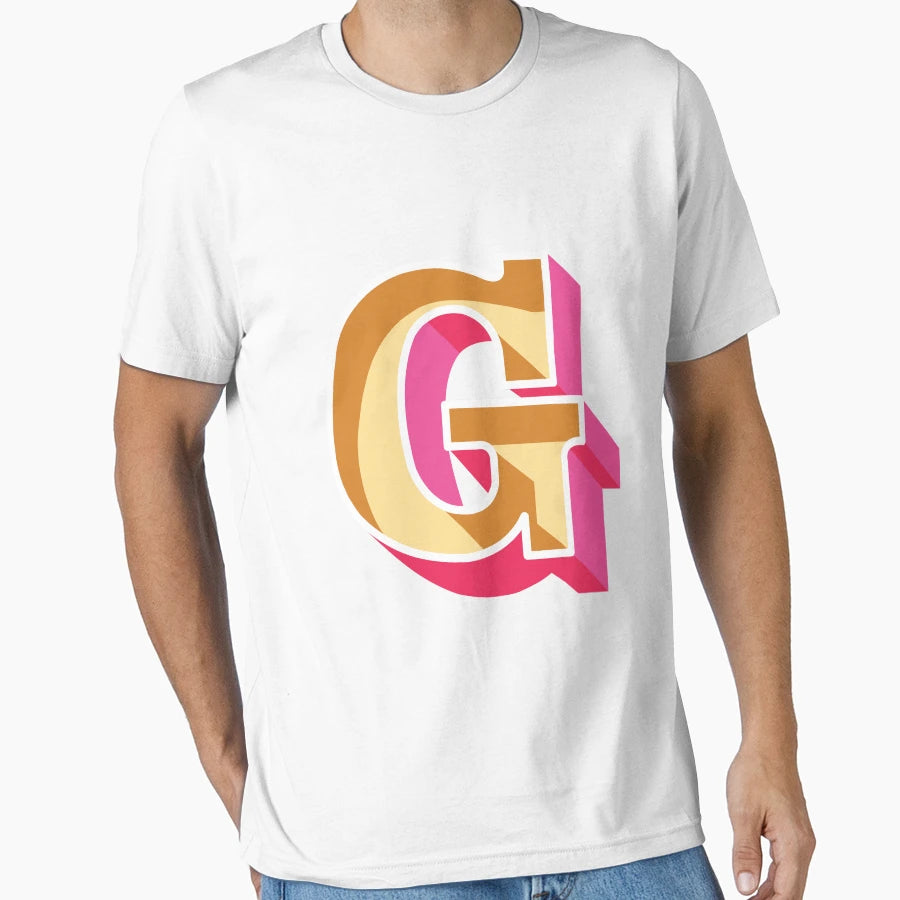 Cookie Cutter Alphabet G T-Shirt - Casual Everyday Wear Men Women - T-Shirt, Sweatshirt, Hoodie