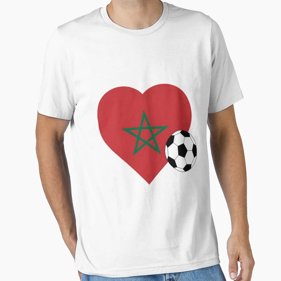 Morocco World Cup 2022 T-Shirt - Custom Art Print for Adults - T-Shirt, Sweatshirt, Hoodie