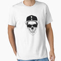 Skull T-Shirt - Minimalist Print Men Women - T-Shirt, Sweatshirt, Hoodie