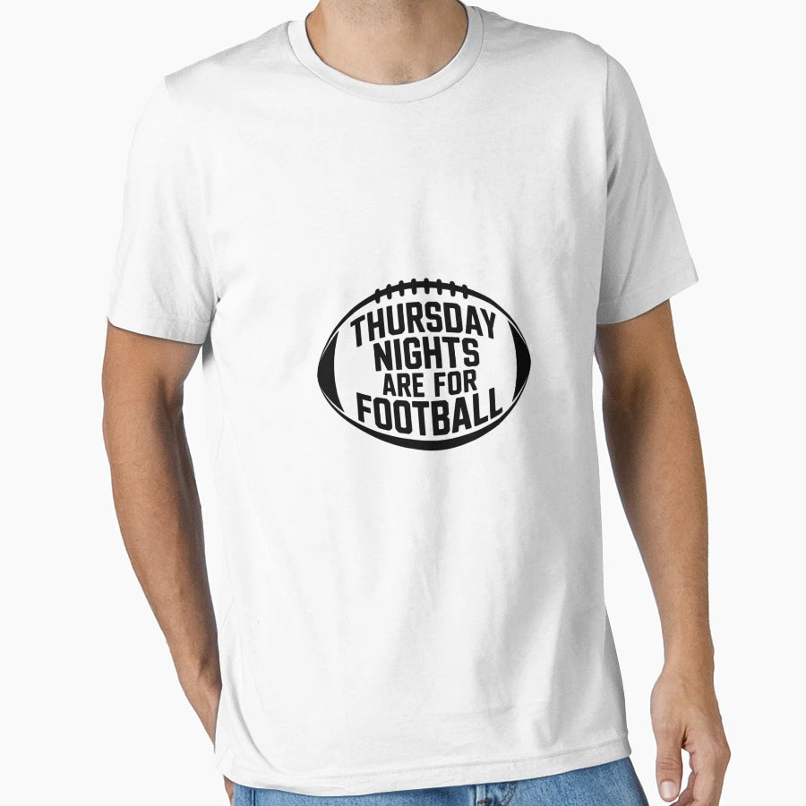 Thursday Nights Are Football Game Day T-Shirt - Minimalist Print Men Women - T-Shirt, Sweatshirt, Hoodie