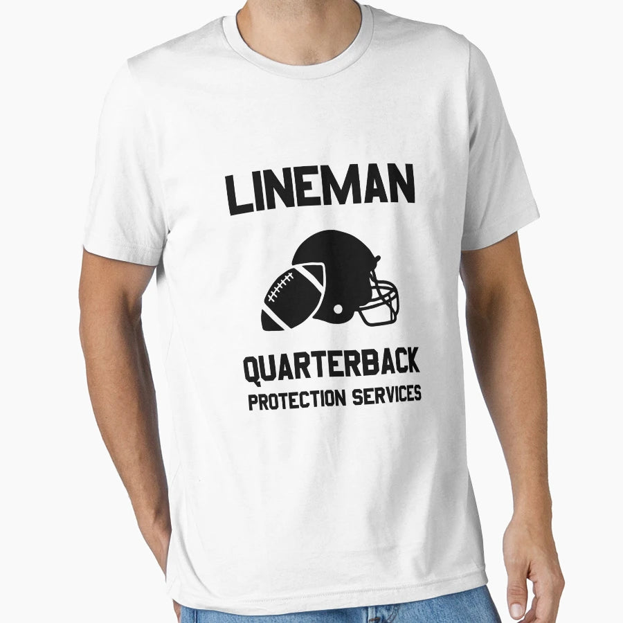 Football Lineman Player Funny T-Shirt - Unique Graphic for Adults - T-Shirt, Sweatshirt, Hoodie