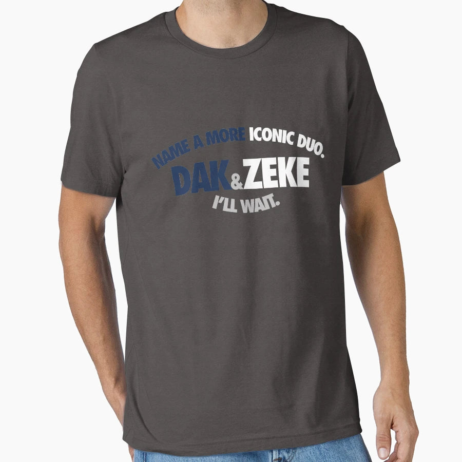 Name More Iconic Duo Dak Zeke Arch Mix T-Shirt - Novelty Apparel Men Women - T-Shirt, Sweatshirt, Hoodie