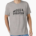 Evolution Football Footbal Silhouette T-Shirt - Trendy Graphic Unisex - T-Shirt, Sweatshirt, Hoodie