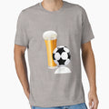 Football Beer T-Shirt - Unique Graphic Men Women - T-Shirt, Sweatshirt, Hoodie