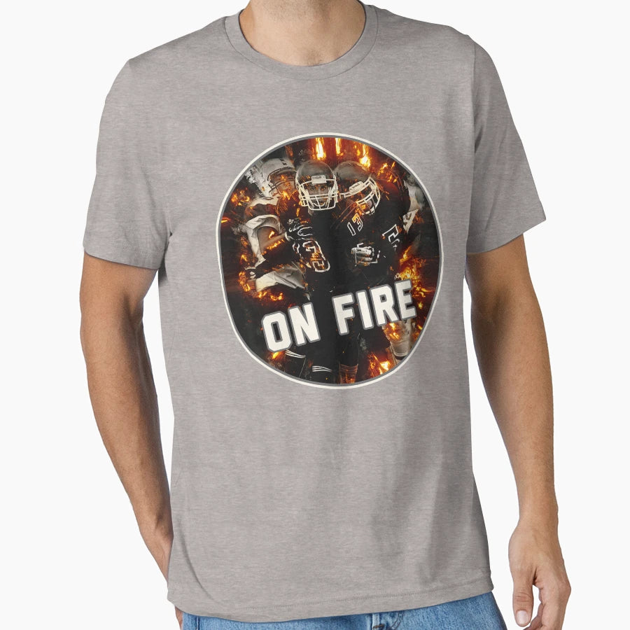 Boss Football Team Art Hot Helmet Jersey T-Shirt - Unique Graphic Unisex - T-Shirt, Sweatshirt, Hoodie