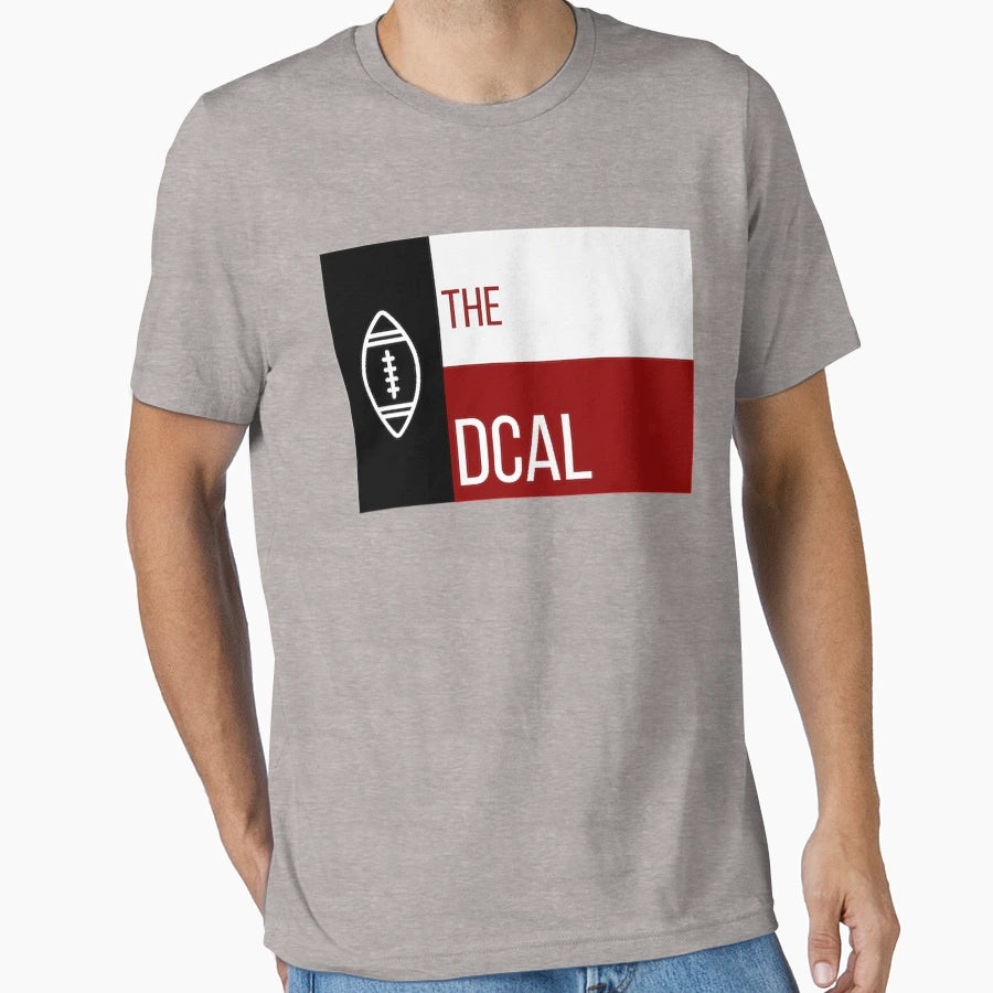 Dcal Flag Logo T-Shirt - Streetwear Style for Adults - T-Shirt, Sweatshirt, Hoodie