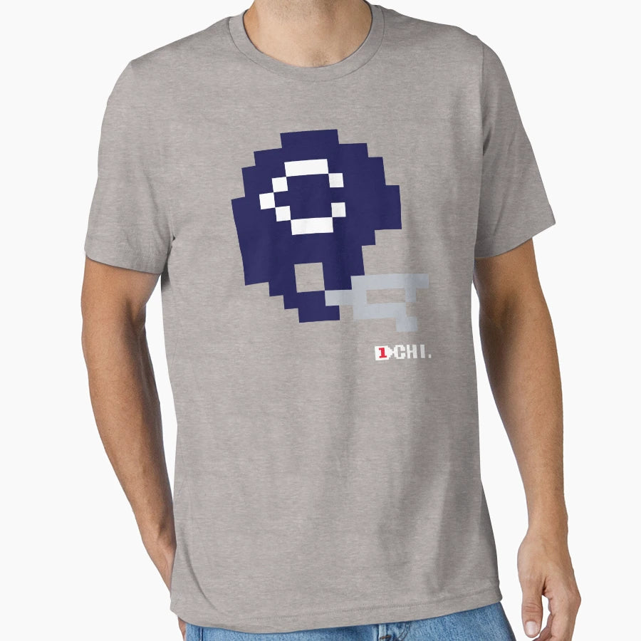 Chi Helmet Tecmo Bowl T-Shirt - Trendy Graphic for Adults - T-Shirt, Sweatshirt, Hoodie