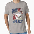 Warriors Football T-Shirt - Unique Graphic Unisex - T-Shirt, Sweatshirt, Hoodie