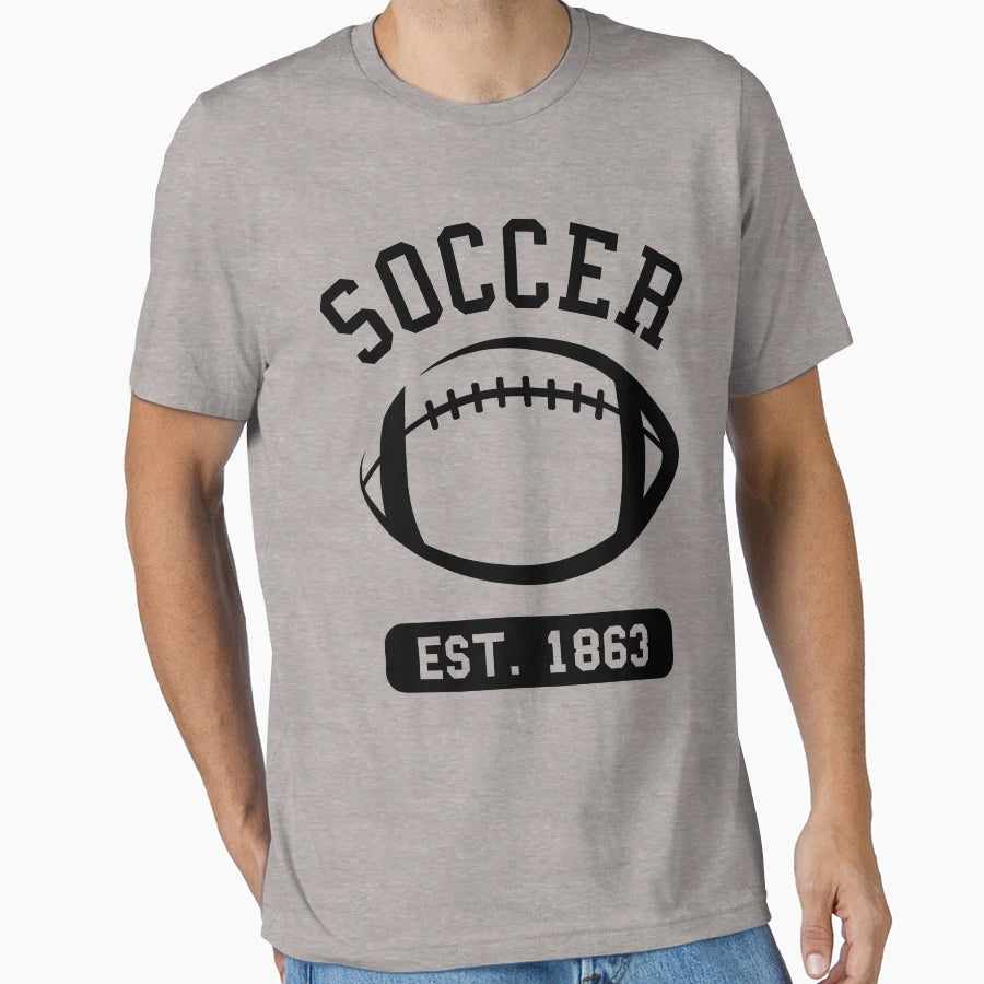 Funny Soccer Football Mashup T-Shirt - Custom Art Print Unisex - T-Shirt, Sweatshirt, Hoodie