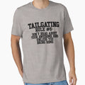 Funny Tailgating Rules Dont Brag About T-Shirt - Minimalist Print Unisex - T-Shirt, Sweatshirt, Hoodie