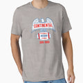 Distressed Continental Football T-Shirt - Casual Everyday Wear Men Women - T-Shirt, Sweatshirt, Hoodie