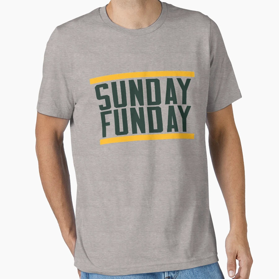 Sunday Funday T-Shirt - Fun Novelty Design for Adults - T-Shirt, Sweatshirt, Hoodie