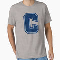 Chs C Logo White Stripe T-Shirt - Novelty Apparel Men Women - T-Shirt, Sweatshirt, Hoodie