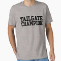 Tailgate Champion Football Fan Football T-Shirt - Custom Art Print Unisex - T-Shirt, Sweatshirt, Hoodie