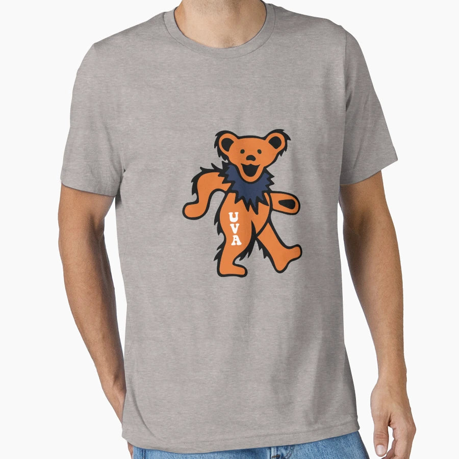 Uva Bear T-Shirt - Minimalist Print Men Women - T-Shirt, Sweatshirt, Hoodie