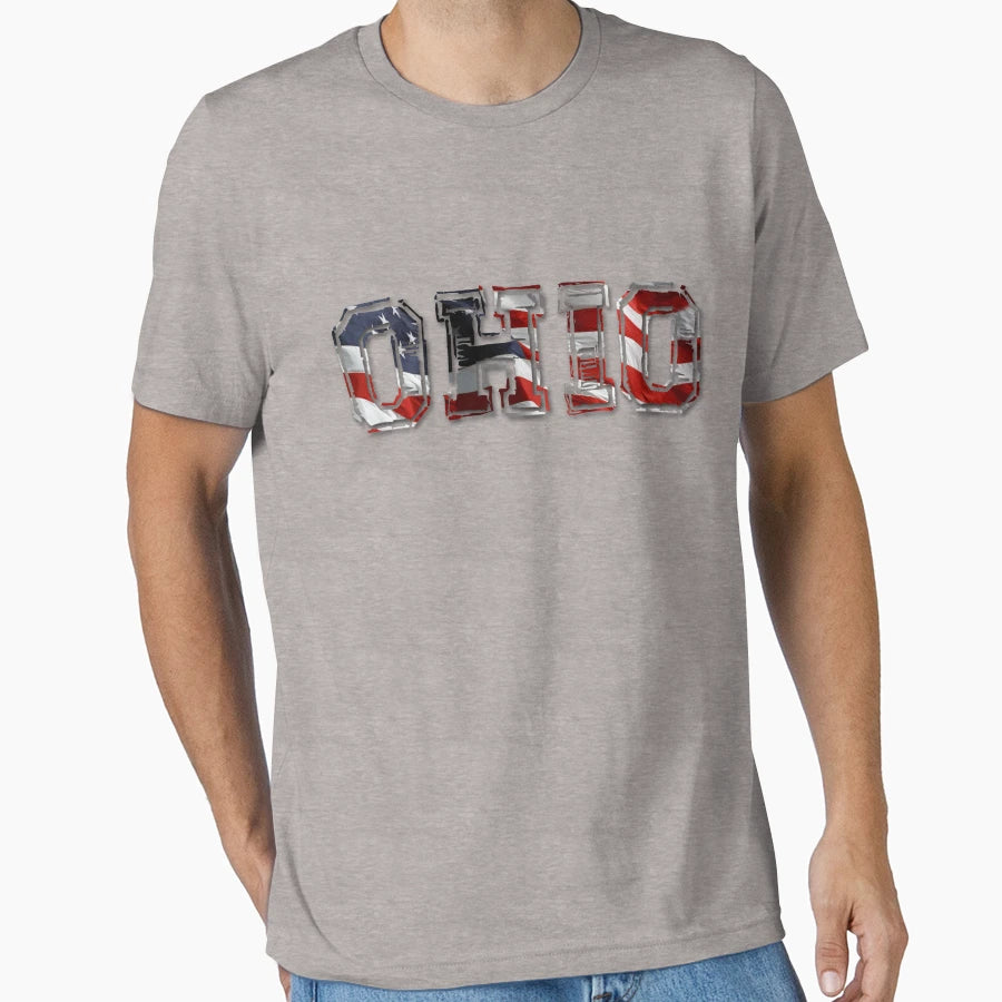 Ohio American T-Shirt - Unique Graphic Unisex - T-Shirt, Sweatshirt, Hoodie