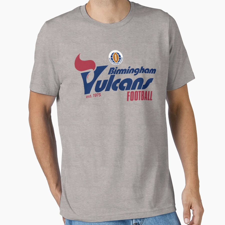 Birmingham Vulcans Football T-Shirt - Streetwear Style Men Women - T-Shirt, Sweatshirt, Hoodie