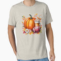 Fall Autumn And Football T-Shirt - Casual Everyday Wear for Adults - T-Shirt, Sweatshirt, Hoodie