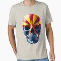 Arizona Flag Skull T-Shirt - Novelty Apparel Men Women - T-Shirt, Sweatshirt, Hoodie
