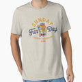 Sunday Funday Heckin Legendary Funny T-Shirt - Graphic Print for Adults - T-Shirt, Sweatshirt, Hoodie