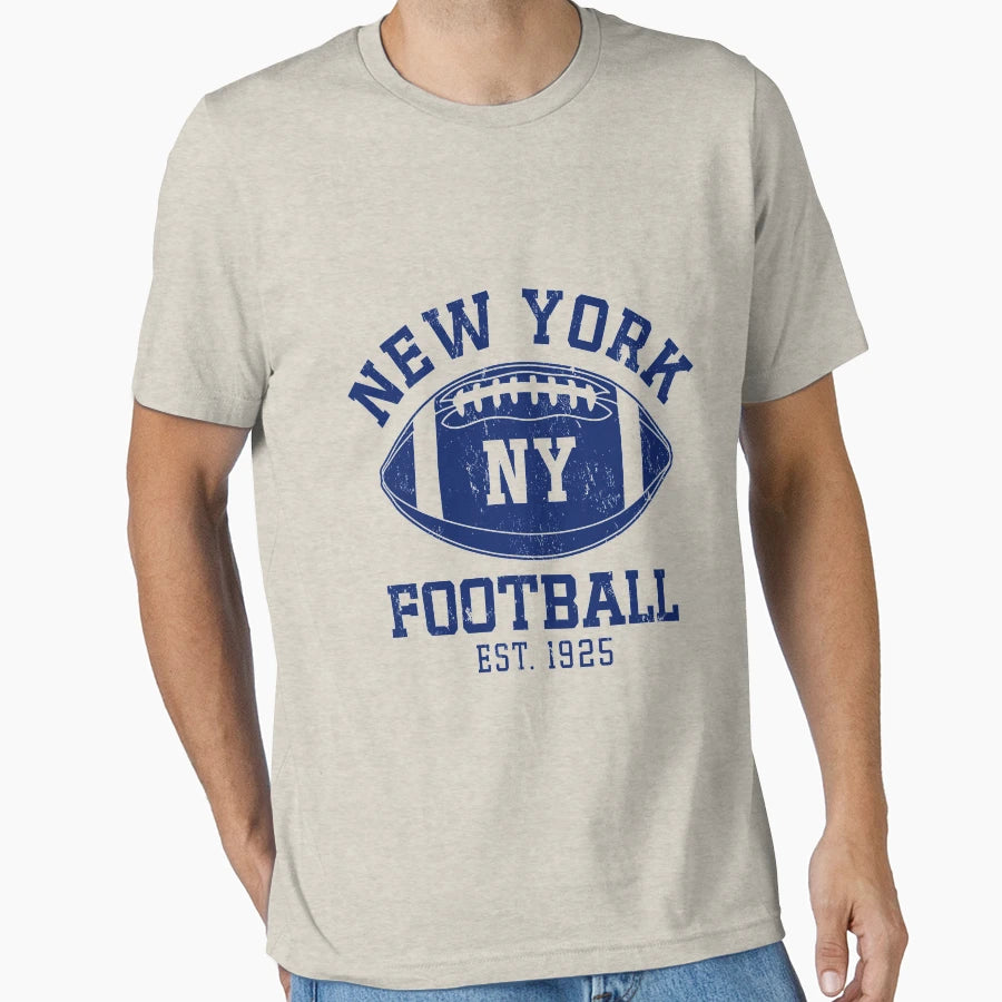 New York Football Team Ny Giants T-Shirt - Novelty Apparel for Adults - T-Shirt, Sweatshirt, Hoodie