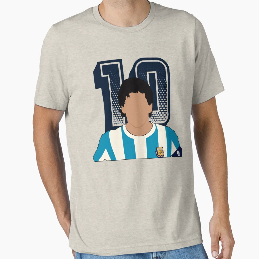 Football Legend Diego Gifts And T-Shirt - Minimalist Print Unisex - T-Shirt, Sweatshirt, Hoodie