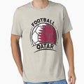 Qatar Football Team Qatar Flag Inside Ball T-Shirt - Graphic Print Unisex - T-Shirt, Sweatshirt, Hoodie